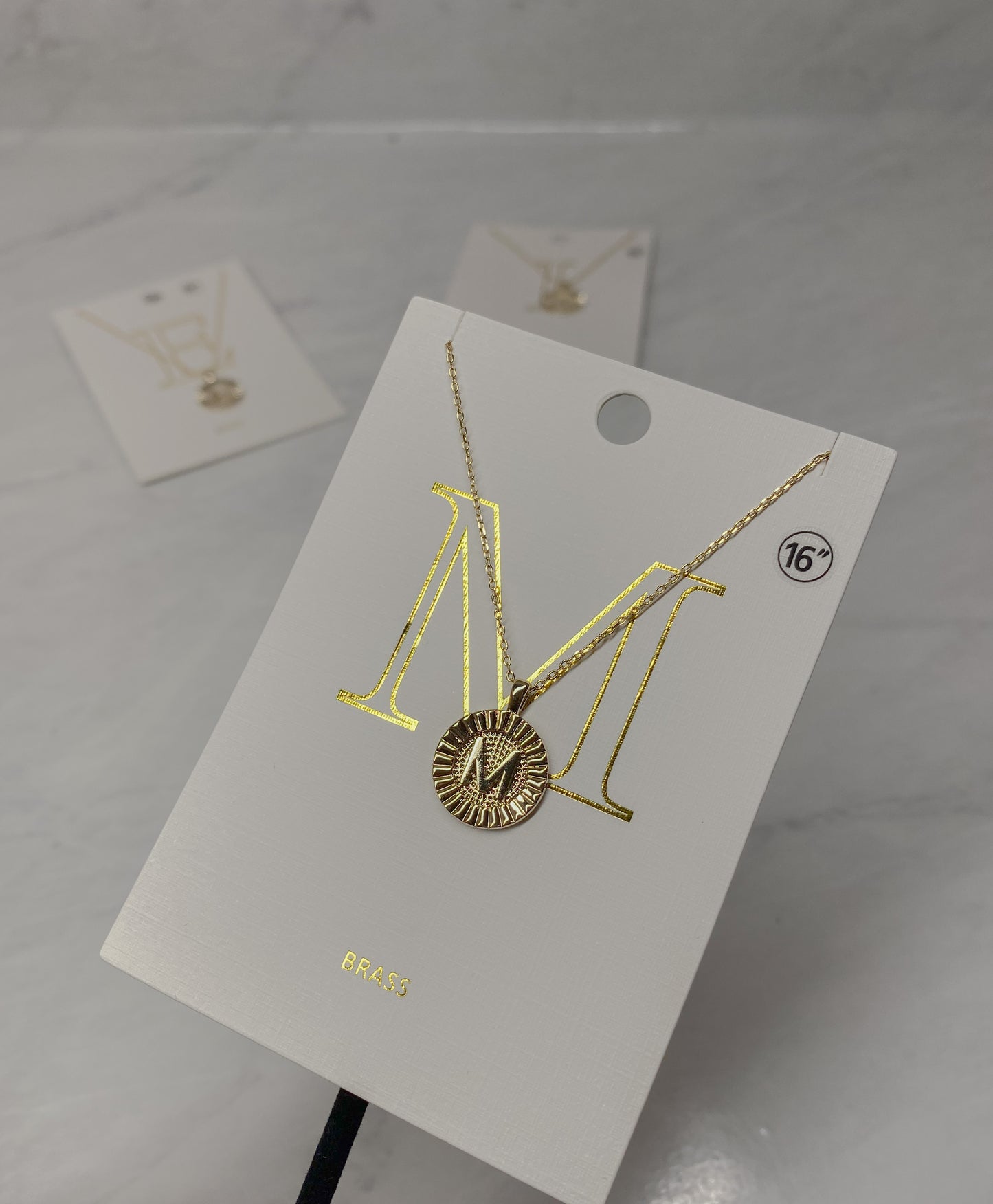 Initial Necklaces