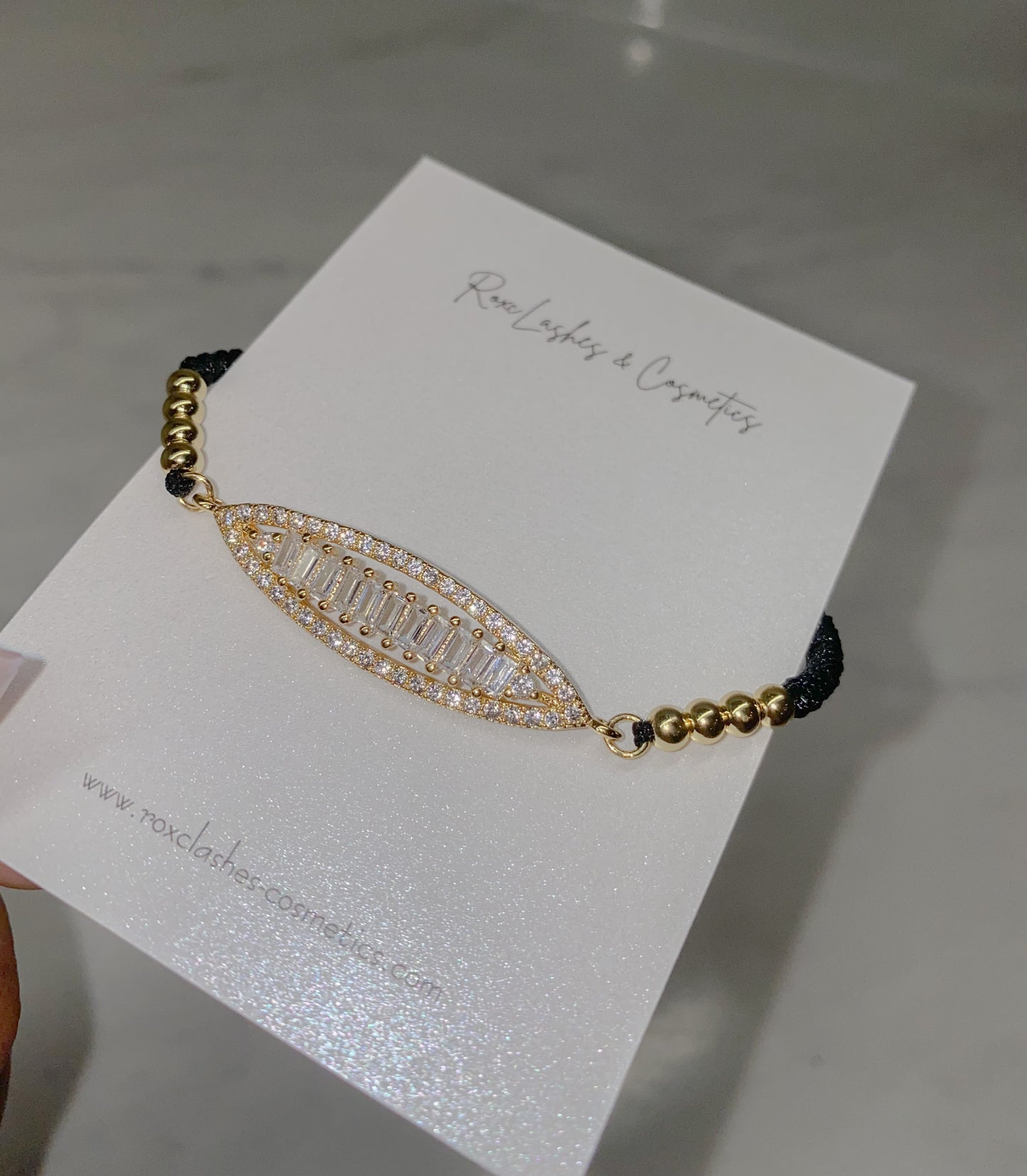 Black CZ Bracelet